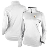 San Diego Padres Women's Cooperstown Collection Shotgun 2.0 Omni-Wick Quarter-Zip Top - White | Columbia
