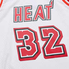Shaquille O'Neal Miami Heat 2007/08 Hardwood Classics Swingman Jersey - White