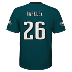 Saquon Barkley Philadelphia Eagles Preschool Replica Player Jersey - Midnight Green for sale