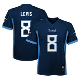 Will Levis Tennessee Titans Youth Replica Player Jersey - Navy outlet
