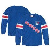 New York Rangers American Needle Sudbury Long Sleeve T-Shirt Blue