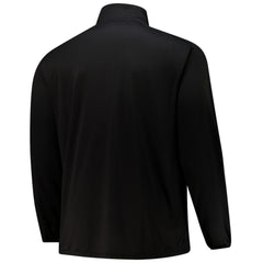 Minnesota Wild Fanatics Big & Tall Authentic Pro Quarter-Zip Top Black