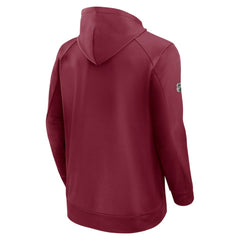 Colorado Avalanche Fanatics Authentic Pro Big & Tall Pullover Hoodie Burgundy