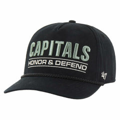 Washington Capitals '47 OHT Military Appreciation Homeland Honor and Defend Hitch Adjustable Hat Black