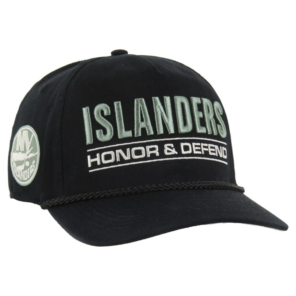 New York Islanders '47 OHT Military Appreciation Homeland Honor and Defend Hitch Adjustable Hat Black