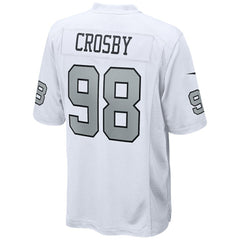 Maxx Crosby Las Vegas Raiders Alternate Game Jersey - White