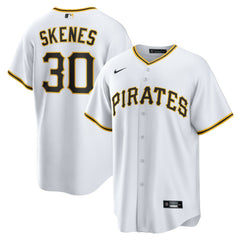 Paul Skenes Pittsburgh Pirates Home Replica Player Jersey - White
