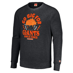 San Francisco Giants MLB x Guy Fieri’s Flavortown Unisex Tri-Blend Pullover Sweatshirt Charcoal