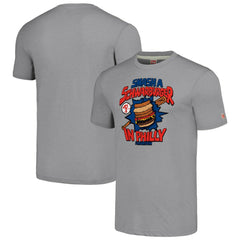 Philadelphia Phillies MLB x Guy Fieri’s Flavortown Unisex Tri-Blend T-Shirt Gray