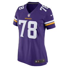 Walter Rouse Minnesota Vikings Women's Game Jersey - Purple