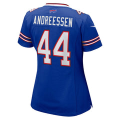 Joe Andreessen Buffalo Bills Women's Game Jersey - Royal