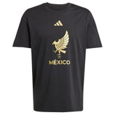 Mexico National Team 2025 Third Jersey DNA Graphic T-Shirt Black - Adidas