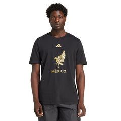 Mexico National Team 2025 Third Jersey DNA Graphic T-Shirt Black - Adidas