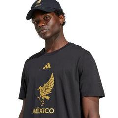 Mexico National Team 2025 Third Jersey DNA Graphic T-Shirt Black - Adidas
