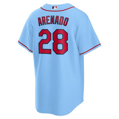 Nolan Arenado St. Louis Cardinals 2024 Alternate Replica Jersey - Light Blue