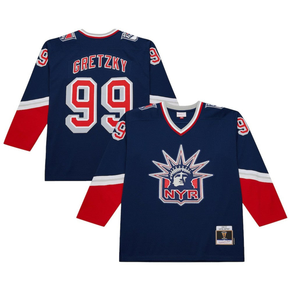 Wayne Gretzky New York Rangers Mitchell & Ness Youth 1996/97 Power Play Player Jersey