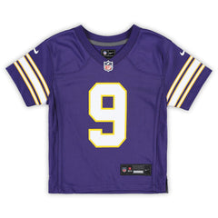 J.J. McCarthy Minnesota Vikings Preschool Classic Player Game Jersey - Purple