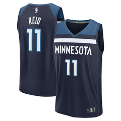 Naz Reid Minnesota Timberwolves Fast Break Replica Player Jersey - Icon Edition - Navy