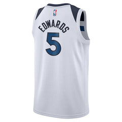 Anthony Edwards Minnesota Timberwolves Youth Swingman Jersey - Association Edition - White
