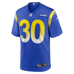 Josh Wallace Los Angeles Rams Game Jersey - Royal