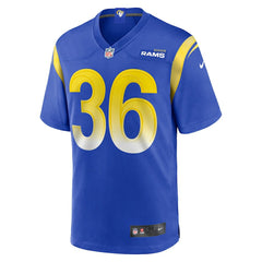 Charles Woods Los Angeles Rams Game Jersey - Royal