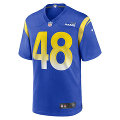 Omar Speights Los Angeles Rams Game Jersey - Royal