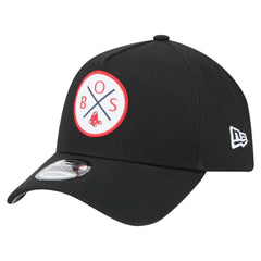 Boston Red Sox 9FORTY A-Frame Adjustable Hat Black | New Era