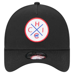 Chicago Cubs 9FORTY A-Frame Adjustable Hat Black | New Era