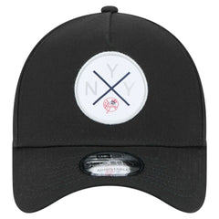 New York Yankees 9FORTY A-Frame Adjustable Hat Black | New Era