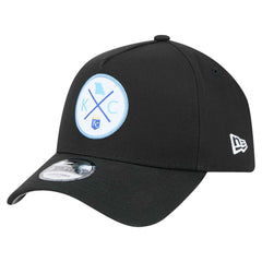 Kansas City Royals 9FORTY A-Frame Adjustable Hat Black | New Era