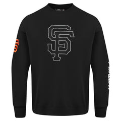 San Francisco Giants Pro Standard Paint The City Dropped Shoulder Pullover Sweatshirt Black