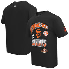 San Francisco Giants Pro Standard Turn It Up Dropped Shoulder T-Shirt Black