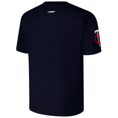 Minnesota Twins Pro Standard Turn It Up Dropped Shoulder T-Shirt Navy