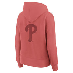 Philadelphia Phillies Women's Elements Future Ground Subtle Tonal Pullover Hoodie Red
