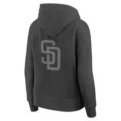San Diego Padres Women's Elements Future Ground Subtle Tonal Pullover Hoodie Charcoal
