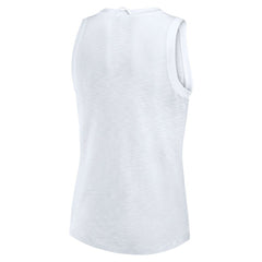 Atlanta Braves Women's Activate Slub Tank Top White