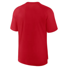 Los Angeles Angels Authentic Collection Pregame Raglan Dri-FIT T-Shirt Red | Nike
