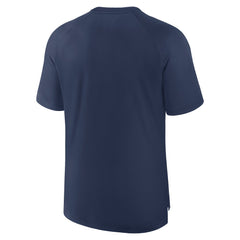 Milwaukee Brewers Authentic Collection Pregame Raglan Dri-FIT T-Shirt Navy | Nike