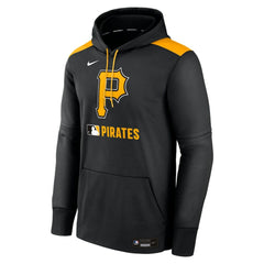 Pittsburgh Pirates Authentic Collection Performance Pullover Hoodie Black | Nike