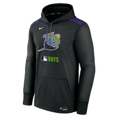 Tampa Bay Rays Authentic Collection Performance Pullover Hoodie Black | Nike