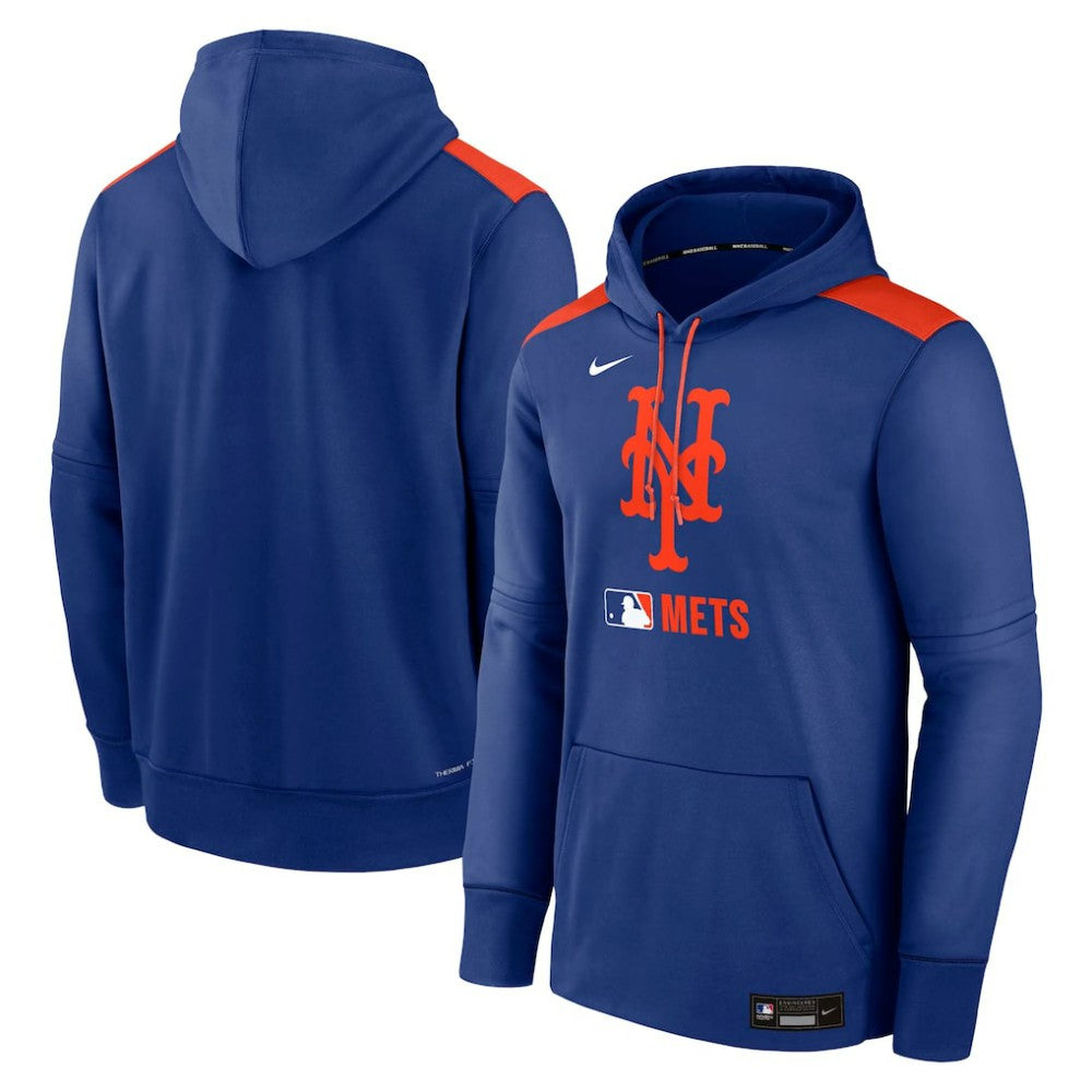 New York Mets Authentic Collection Performance Pullover Hoodie Royal | Nike