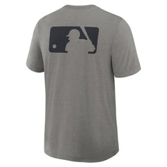 Cleveland Guardians Authentic Collection Early Work Tri-Blend Dri-FIT T-Shirt Heather Charcoal | Nike
