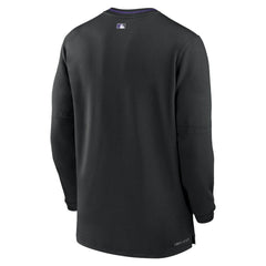 Colorado Rockies Authentic Collection Performance Half-Zip Top Black | Nike