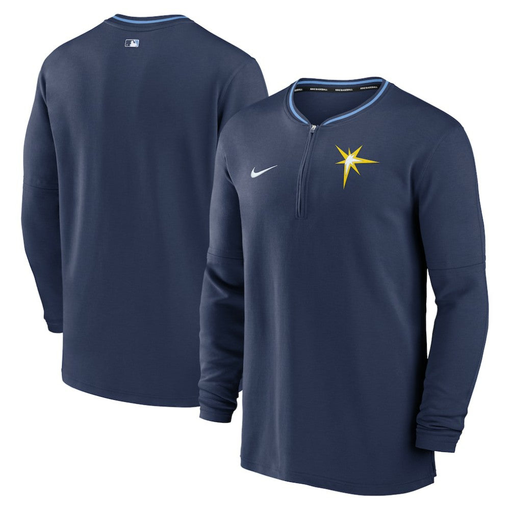 Tampa Bay Rays Authentic Collection Performance Half-Zip Top Navy | Nike