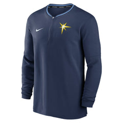 Tampa Bay Rays Authentic Collection Performance Half-Zip Top Navy | Nike