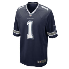 Number 1 Groom Dallas Cowboys Game Jersey - Navy