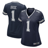 Number 1 Bride Dallas Cowboys Women's Game Jersey - Navy