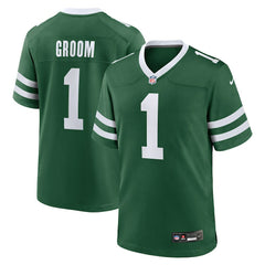 Number 1 Groom New York Jets Game Jersey - Legacy Green