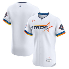Houston Astros 2025 City Connect Elite Jersey White | Nike