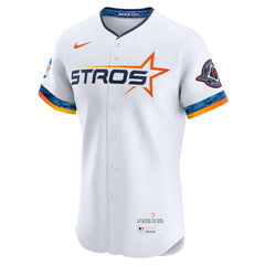 Houston Astros 2025 City Connect Elite Jersey White | Nike